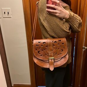 Genuine Leather Moroccan Purse